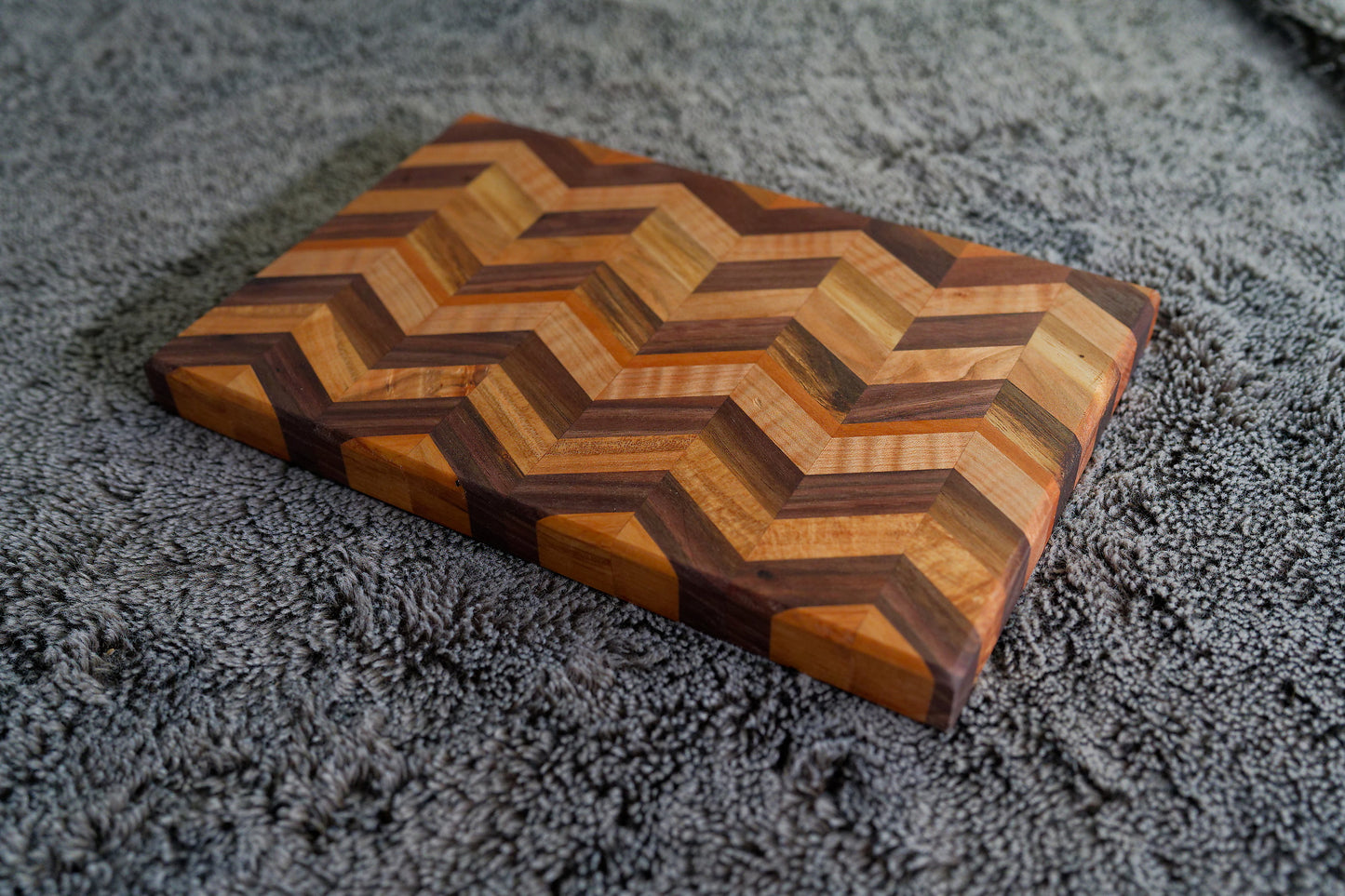 Chevron Trio Cutting Board