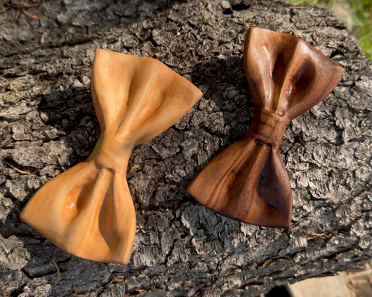 Wooden Bow Ties